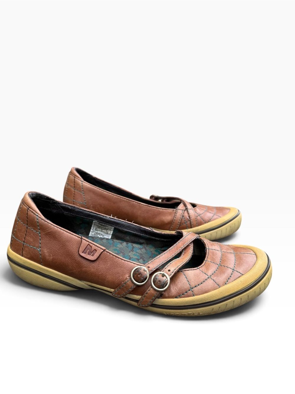 Merrell Zodiac Ginger Leather Mary Janes Women’s Size 8.5 slip on Shoes